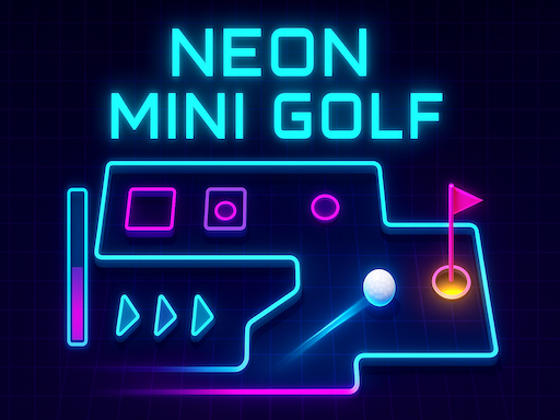 Neon Mini Golf — game preview