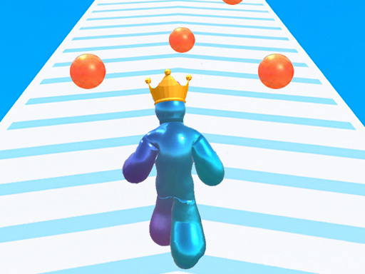 Bubble Man Runner Game — game preview