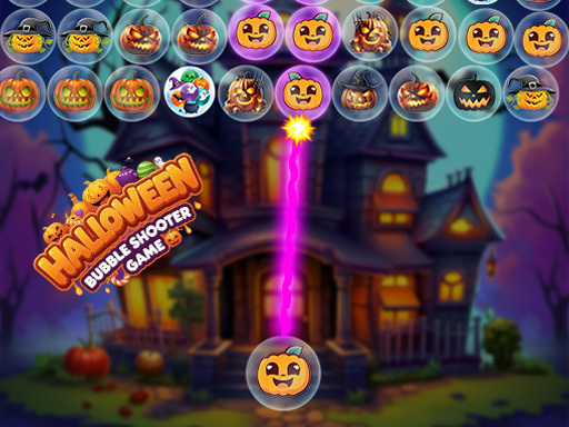 Halloween Bubble Shooting Game — game preview